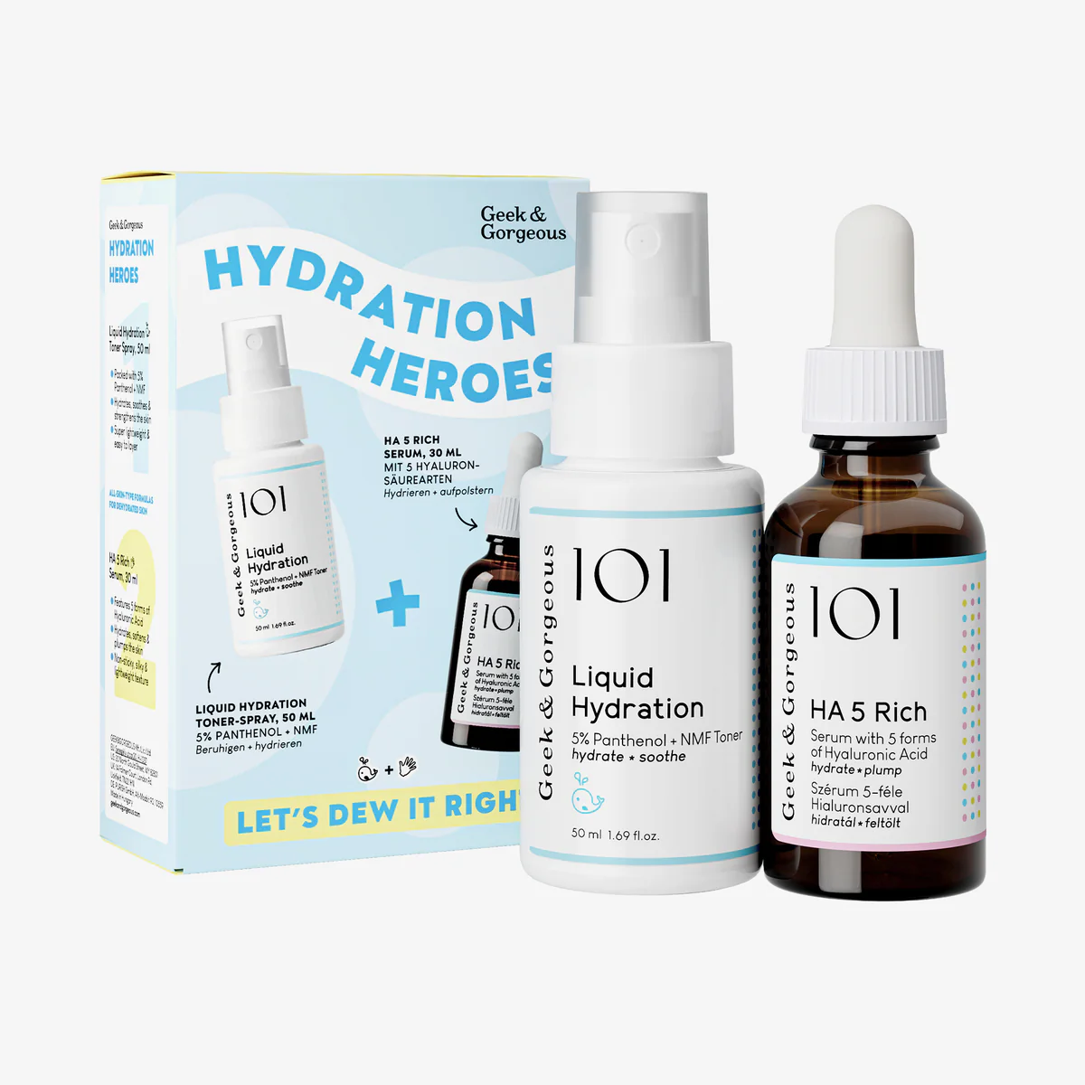 ست آبرسانی عمیق گیک اند گورجس مدل  Hydration Heroes